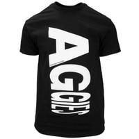 Utah state university big aggies blackout collection black unisex t-shirt